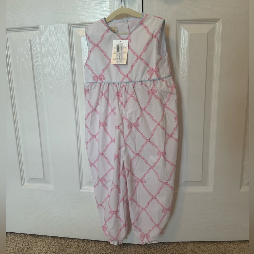 TBBC Belle Meade Bow Sleeveless Rebecca Romper